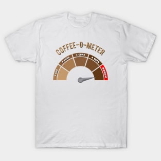 Coffee-o-meter (monday) T-Shirt